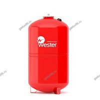 Мембранный бак для отопления Wester  WRV 50 - ГазЛюкс