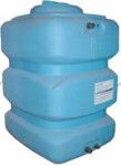 Бак для воды Aquatech ATР 500 синий с поплавком - ГазЛюкс
